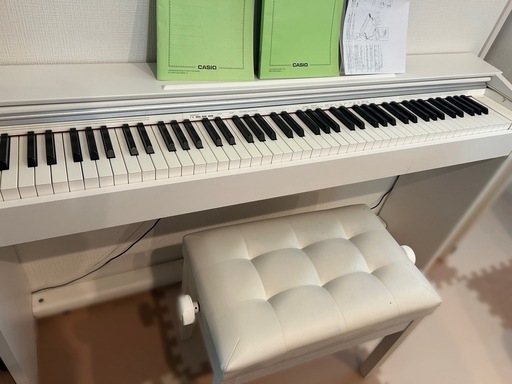 PX-770 CASIO 電子ピアノ PriviA (ゆずちゃん) 比治山橋の鍵盤