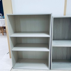 カラーボックス3つセットの画像