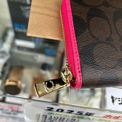 リユースのサカイ東金店 COACH ピンク長財布 美品です！ TJ12984の画像