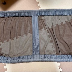 西松屋 シンプルフェンスL グレーの画像