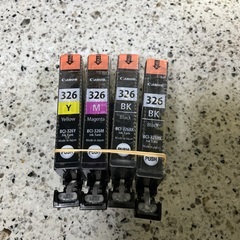 無料！ キャノン純正インク BCI-326 シリーズ 4本セットの画像