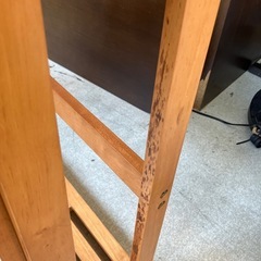 K2506-338 バタフライ サイドテーブル キズ汚れ多数の画像