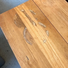 K2506-338 バタフライ サイドテーブル キズ汚れ多数の画像