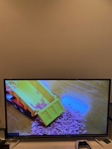 一旦ストップします！美品 49型 テレビ