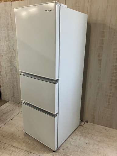 J312⭐️ハイセンス　2021年製　３ドア　ノンフロン冷凍　冷蔵庫