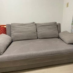 【受け渡し決定】グレー　ローソファの画像