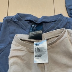 H&M  カバーオール　74cm 2枚セットの画像