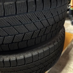 ブリヂストン  VRX3 スタッドレスタイヤ&アルミホイール トヨタ純正アルミホイール タイヤ2022年 14×5J オフセット35 PCD50の画像