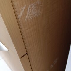 ★ジモティ割あり★  レンジボード ナチュラルブラウン H180×D44×W93 クリーニング済み HJ6908の画像
