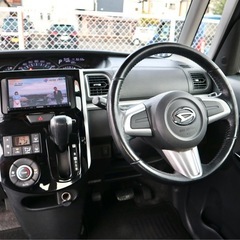 H26 タントカスタム RS/LA600S/ターボ/走行9万km/車検付/TVナビの画像