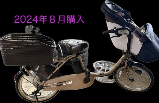 電動自転車Panasonicギュット　クルームDXベージュ