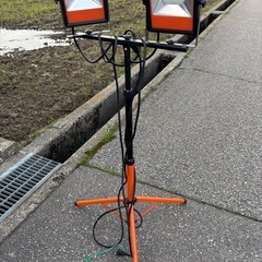 投光器 LED 屋外作業灯防水スタンドスタンドライト 照明の画像