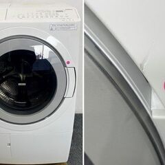 高年式!2024年製! HITACHI 日立 ドラム式洗濯乾燥機 BD-SV120JR-W 洗濯12kg/乾燥6kg ビッグドラム 右開き 中古家電 店頭引取歓迎 yR9661の画像