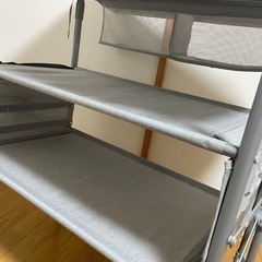早い者勝ち‼️【美品】Maydolly おむつ交換台（グレー）の画像