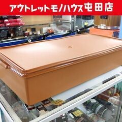 タッパーウェア ロングスーパーケース / セピア / 収納ケース / 2個 タッパーウェア スーパーチェスト セピア 2個セット 衣装ケース