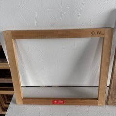 3セットキャンパス木製枠の画像