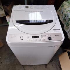 SHARP　全自動洗濯機  6kg 2022年製