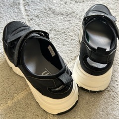 moonstar b/m ムーンスター ビーエム OLTA ユニセックス メンズ レディース スニーカー 厚底 ストラップ(オルタ) サンダル　ブラック の画像
