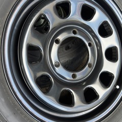 【中古良品】デイトナSS 16インチホイール　キャラバン　nv350　6穴　スチールホイール　daytona  　の画像