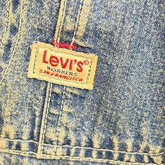 レア USA製90sリーバイス デニムカバーオールLevi's70742-20の画像
