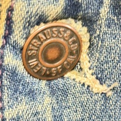レア USA製90sリーバイス デニムカバーオールLevi's70742-20の画像