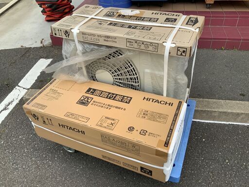 【エコツール豊田インター店】HITACHI/日立 ルームエアコン白くまくんAJシリーズ RAS-AJ28R+RAC-AJ28R【愛知県/豊田市/工具】