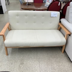 リユースのサカイ東金店 2人掛けソファー ※シミあり TJ12989