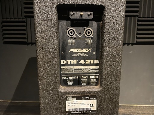 PAスピーカー PEAVEY DTH 4215 ペア