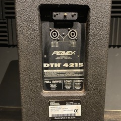 PAスピーカー PEAVEY DTH 4215 ペア
の画像