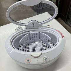 O2506-676 TWINBIRD 超音波洗浄器 ホワイト EC-4518 年式表記無し 中古の画像