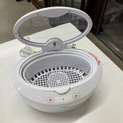 O2506-676 TWINBIRD 超音波洗浄器 ホワイト EC-4518 年式表記無し 中古の画像