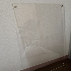 無印良品　アクリルピクチャーフレーム・大　の画像