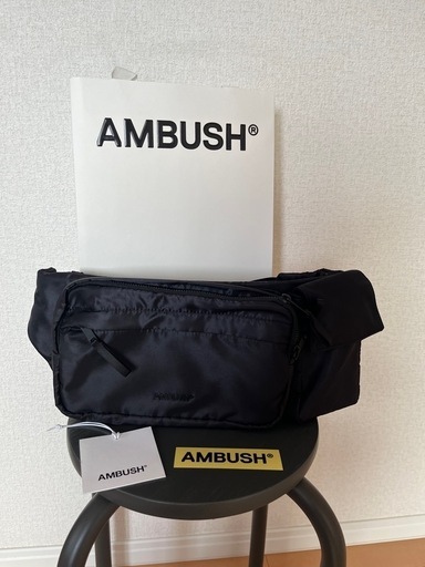 AMBUSH ウエストバッグ ブラック