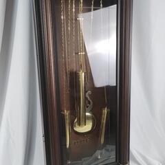【稼働品】RYTHM リズム時計 ホールクロック 置き時計 柱時計 QUARTZ REAL CHIME

の画像