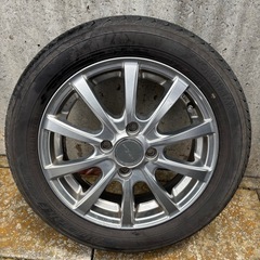 155/65r14 夏タイヤアルミホイール4本セット
