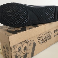 【未使用品】非売品 スポンジボブ スニーカー オレンジ 26cm アミューズメント景品 プライズ品 メンズの画像