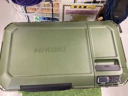【中古A】HiKOKI(ハイコーキ) 18vコードレス 冷温庫 フォレストグリーン 本体のみ UL18DBA