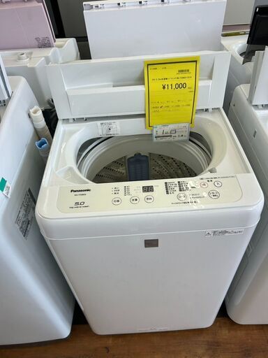 ★ジモティー割あり★ﾊﾟﾅｿﾆｯｸ/5kg洗濯機/2019/クリーニング済みHG-6205