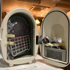 【未使用】TOP ONE top one 　CH-0110L 冷温庫　卵型冷温庫 ミニ冷蔵庫 エッグ形　説明書　箱　コード付き　たまご型 エッグ　卵の画像