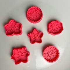 花模様クッキー型6種