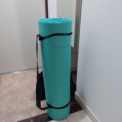 美品＊グロングのヨガマット 厚さ10mm - エメラルドグリーン...