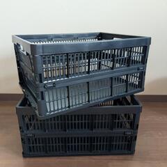ダイソー　折りたたみコンテナ