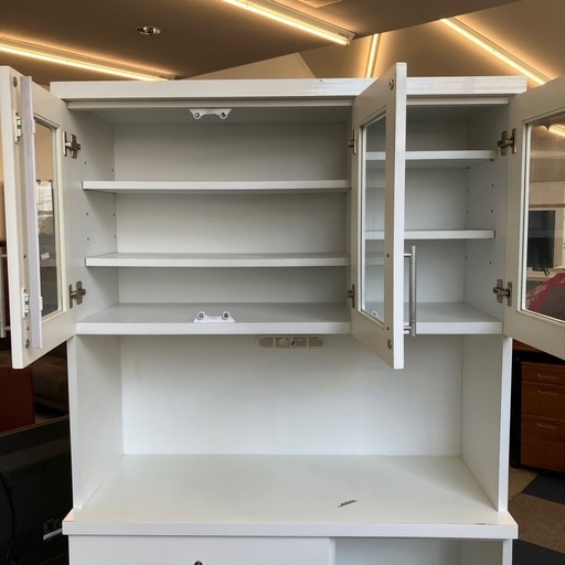 T2506-339 キッチンボード W1000 ホワイト キズ汚れ有り