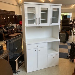 T2506-339 キッチンボード W1000 ホワイト キズ汚れ有り