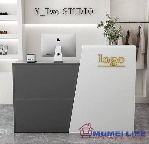 グレー　カウンター　受付