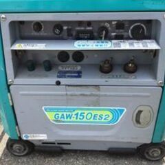 【エコツール知立店】【バッテリー無し】 ☆DENYO/デンヨー ガソリンエンジン溶接機/ウェルダー GAW-150ES2 ITRCRWEBF9VBの画像