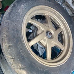 zxショックとホイールセットの画像