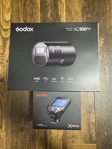 【ほぼ未使用】Godox AD100Pro ＋ XPro（ソニー用）セット