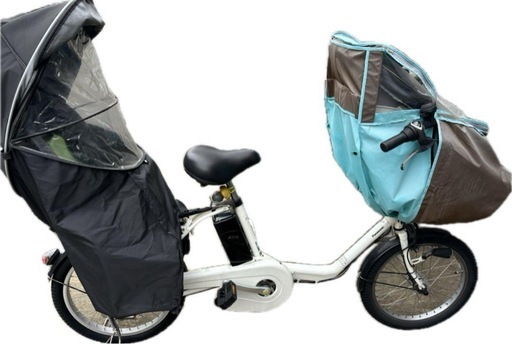 パナソニック電動自転車子乗せ2台付き (ery♡) 金沢八景の電動