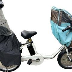 パナソニック　電動自転車　子乗せ2台付き